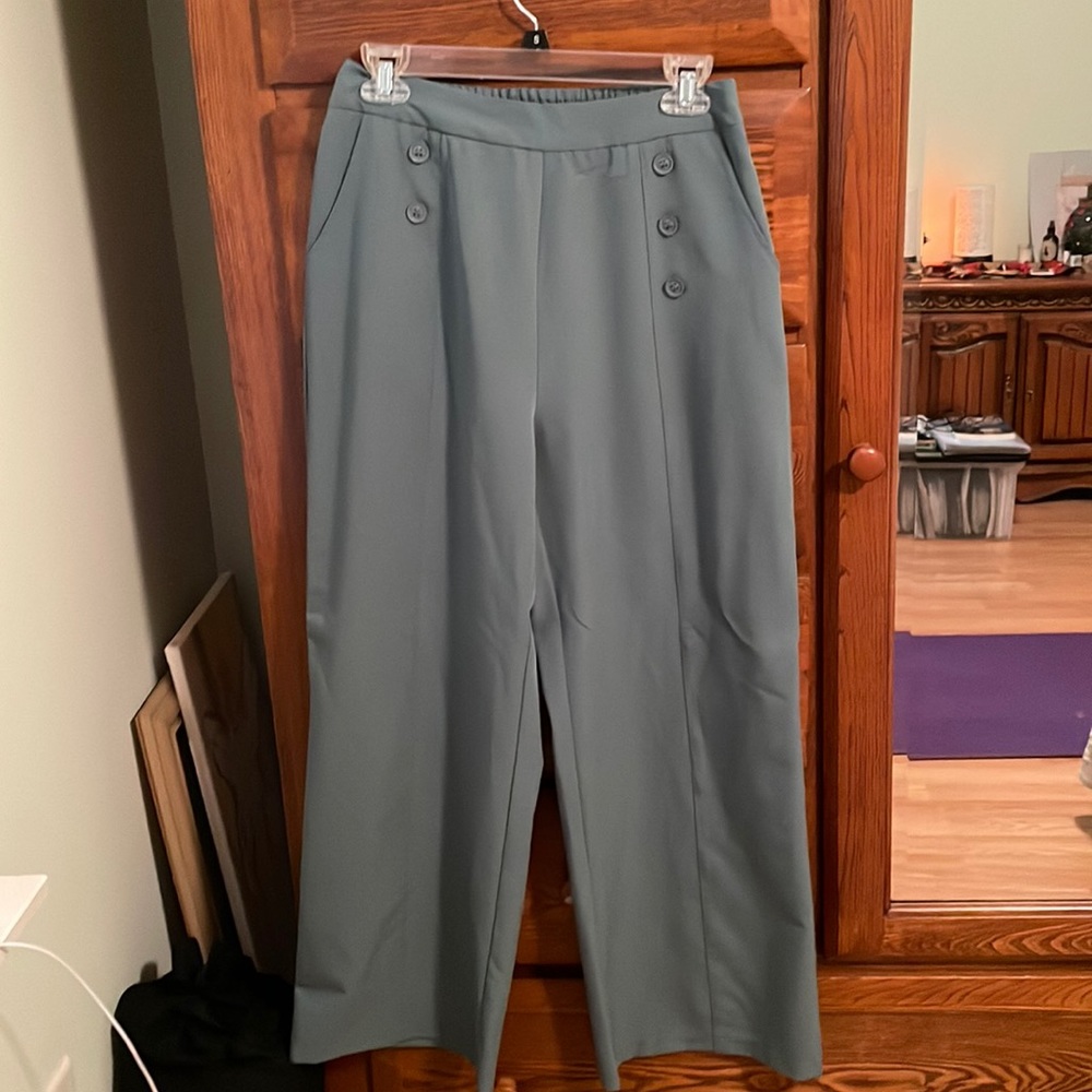 Belle Poque 50’s Style High Waist Pants, Medium